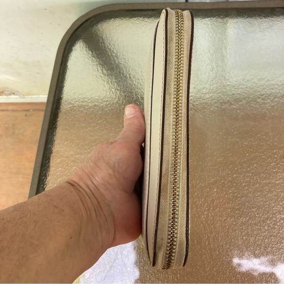 Preowned Kate Spade Madison Saffiano Leather Large Continental Wallet Conch Pink - Picture 7 of 14